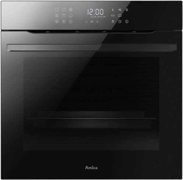 Amica EBX 944 670 S Backofen Schwarz mit Dampfunterstützung